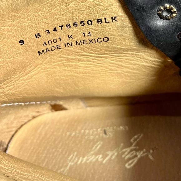 Frye Women’s James Black Leather Lace-Up Boots - Rarely Worn - Picture 9 of 11